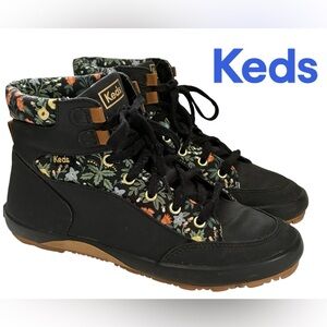 KEDS X RIFLE PAPER CO. SNEAKERS SCOUT IV LOTTIE HIGH TOP WATER REPELLENT